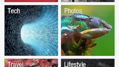 Screenshot von Flipboard 9