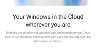 Screenshot von Windows App 5