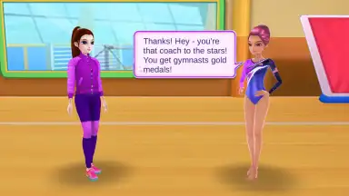 Screenshot von Gymnastics Superstar 8