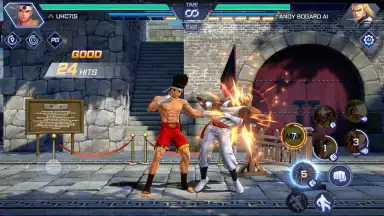 Screenshot von The King of Fighters ARENA 9
