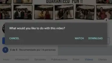 Screenshot von FastVid: Download for Facebook 1