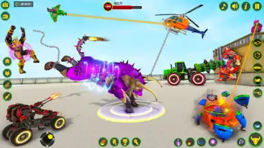 Screenshot von Bull Robot Car Game: Robot Game 4