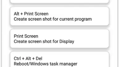 Screenshot von Computers Shortcut Keys 5