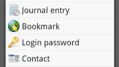 Screenshot von B-Folders Password Manager 1