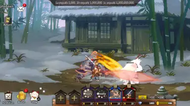 Screenshot von Tiny Samurai Showdown 13