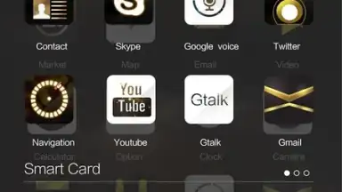 Screenshot von Gold Rush GOLauncher EX Theme 2