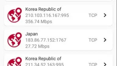 Screenshot von USA Vpn Pro 2