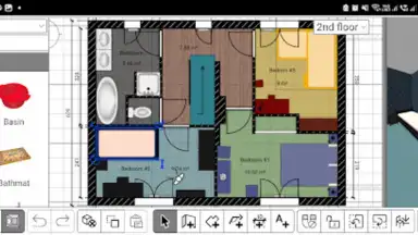 Screenshot von Sweet Home 3D 3