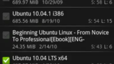Screenshot von Transdroid 7
