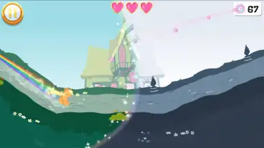 Screenshot von My Little Pony Rainbow Runners 4