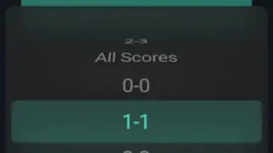 Screenshot von Correct Score King 4