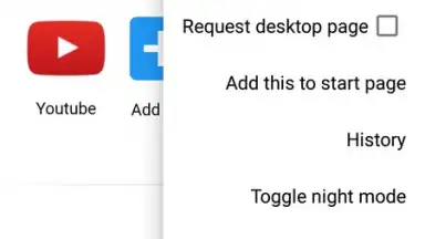 Screenshot von B Browser 9