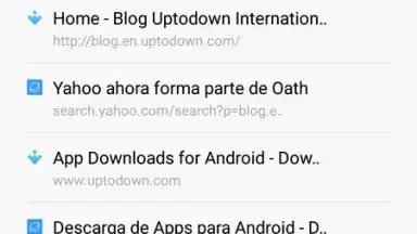 Screenshot von Mint Browser 9