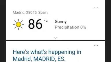 Screenshot von Cortana 8