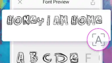 Screenshot von Fonty 1