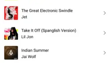 Screenshot von Mi Music 19