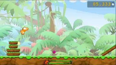 Screenshot von Dino Rush Race 1