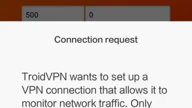 Screenshot von Troid VPN 6