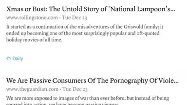 Screenshot von Instapaper 8
