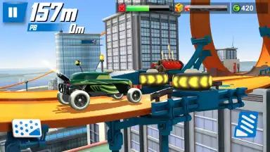 Screenshot von Hot Wheels: Race Off 4