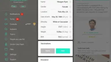 Screenshot von HealthTap 11