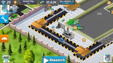 Screenshot von Idle Car Factory 9