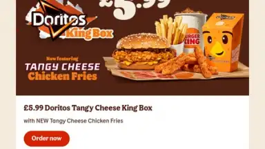 Screenshot von Burger King App: Food & Drink 1