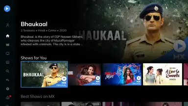 Screenshot von MX Player TV 1