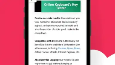 Screenshot von Keyboard Counter 1