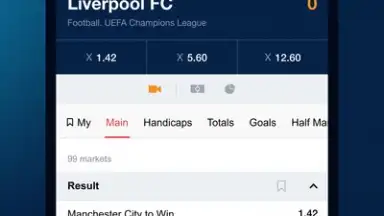 Screenshot von Marathonbet 1