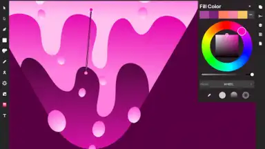 Screenshot von Vector Ink: SVG, Illustrator 3