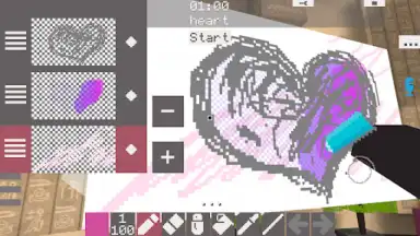 Screenshot von Pixel Sketch 5