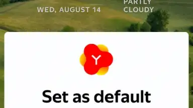 Screenshot von Yandex Launcher 8