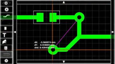 Screenshot von Droid PCB 3