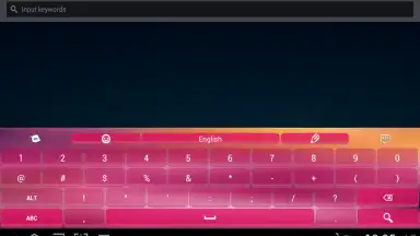 Screenshot von Pink Keyboard 7