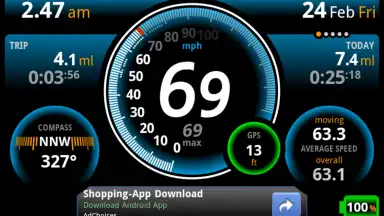 Screenshot von Ulysse Speedometer 6