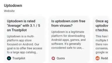 Screenshot von Google App 14