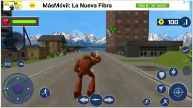 Screenshot von Bear Rope Hero Vice Town 4