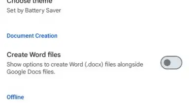 Screenshot von Google Docs 9
