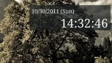 Screenshot von Seconds Clock Widget 4