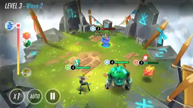 Screenshot von Heroes of Rings - Dragon War 3