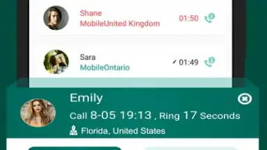 Screenshot von Chkon Call ID 8