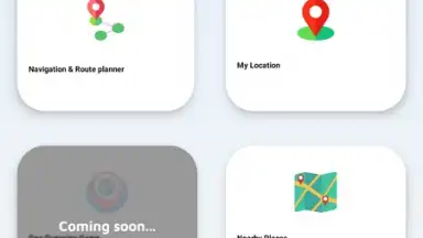 Screenshot von GPS Road Map 2