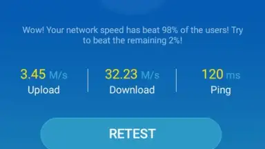 Screenshot von Speed Test 4