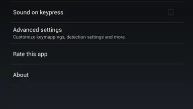 Screenshot von External Keyboard Helper Demo 7