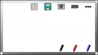 Screenshot von WhiteBoard 3