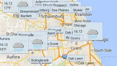 Screenshot von Intelligent Weather 3