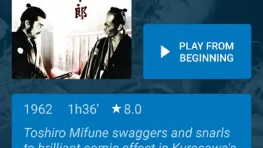 Screenshot von NOVA Video Player 5
