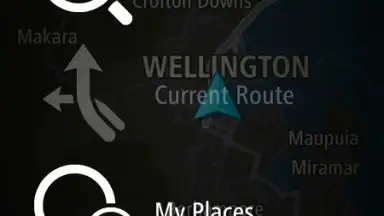 Screenshot von TomTom GPS Navigation Traffic 2