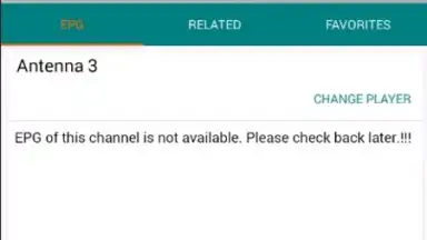 Screenshot von TVTAP 6